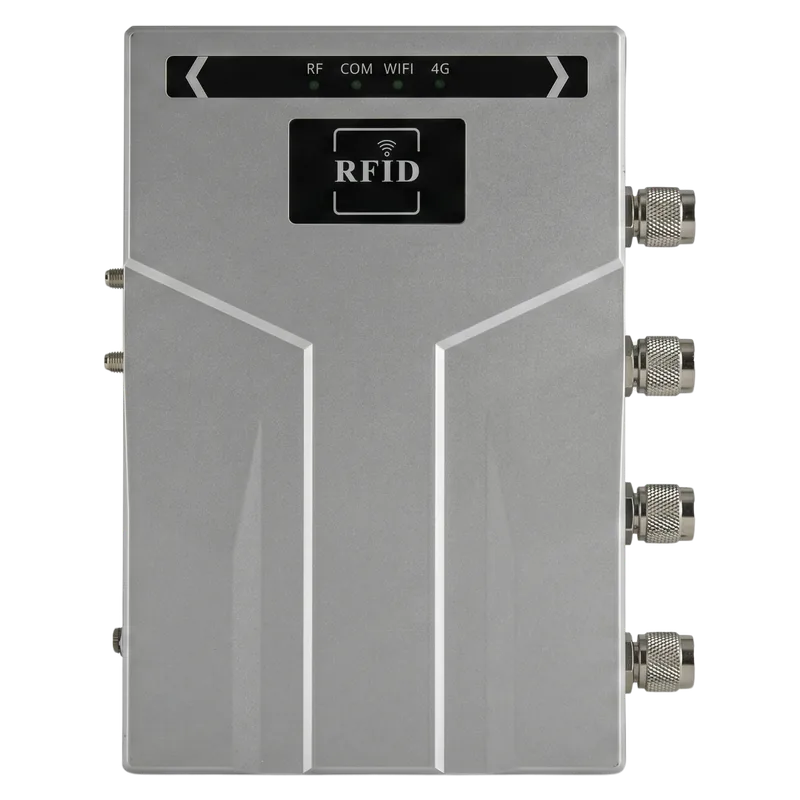 Raylink RLF-4PA 4 ports Android fixed UHF RFID reader front view