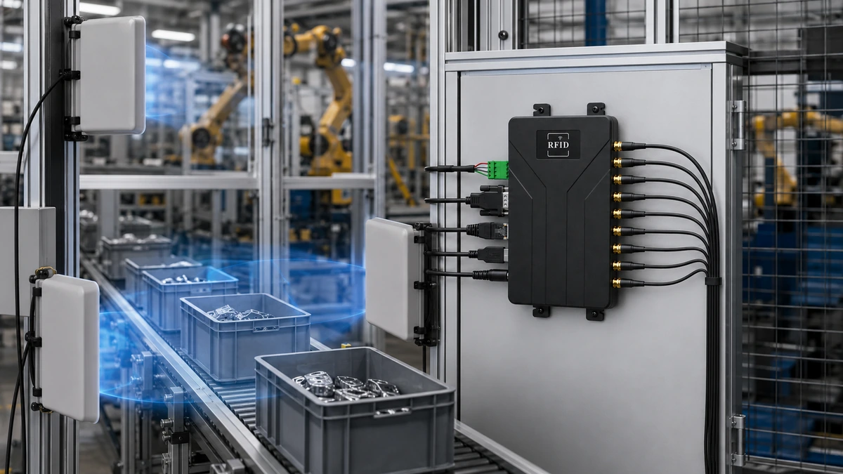RLF-8P manufacturing work-in-process RFID tracking