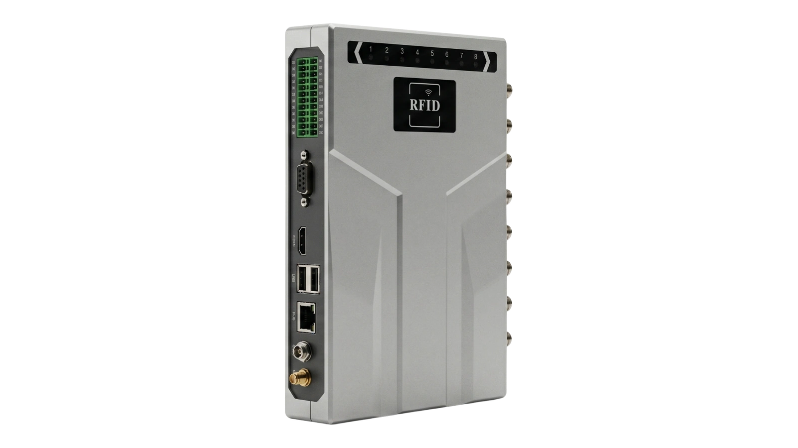 RLF-8PA 8-port Android edge RFID reader product view