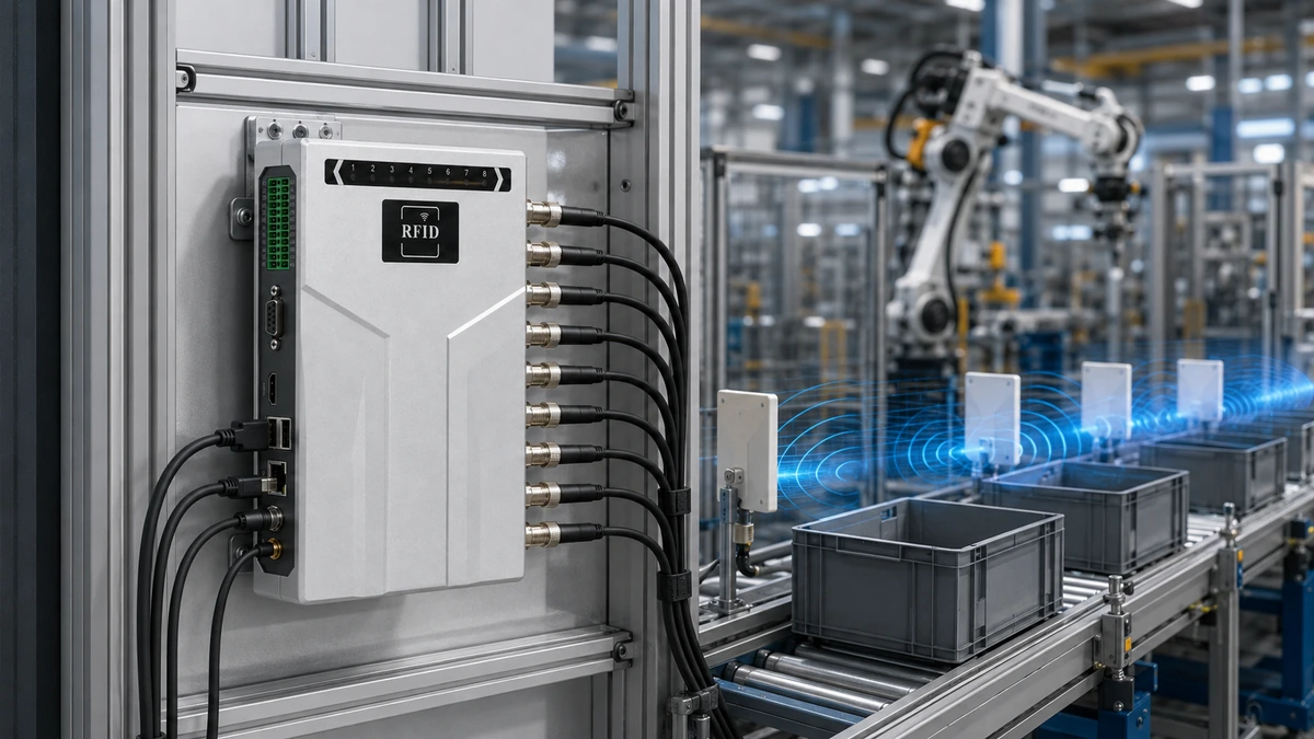 RLF-8PA production-line work-in-process RFID event processing