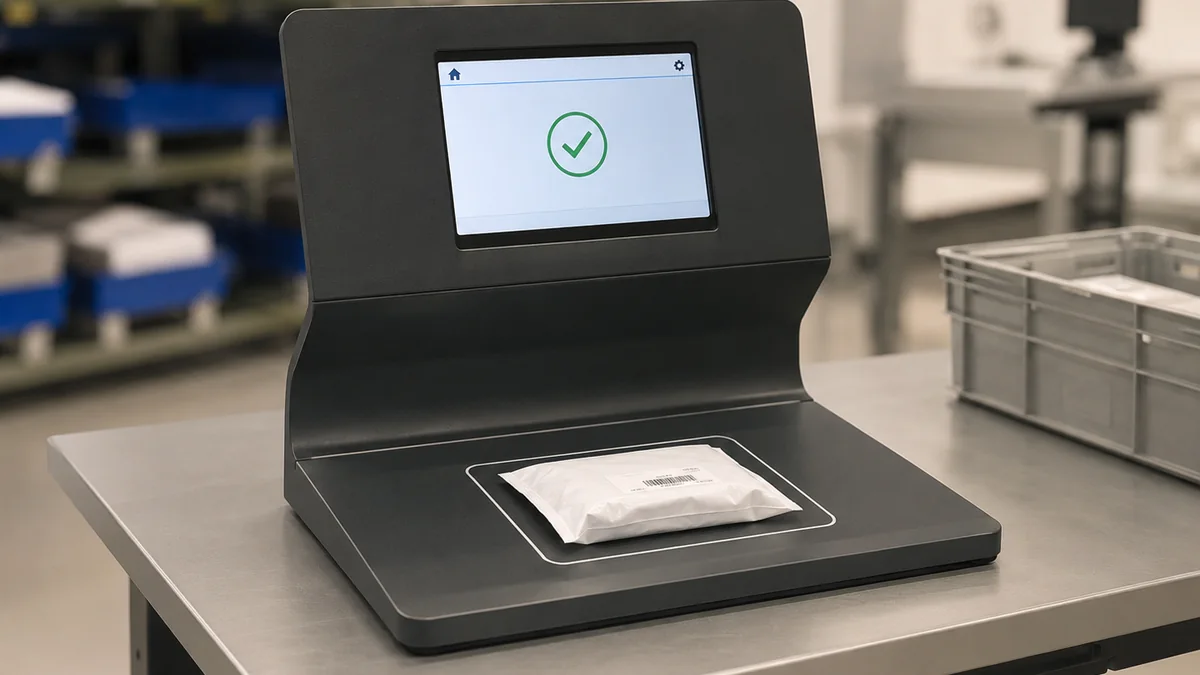 RLM-1P RFID single-point verification station application
