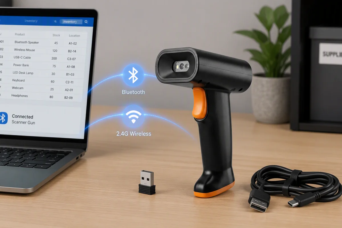 RLRH-35 Bluetooth 5.0 2.4G HID and USB host connectivity