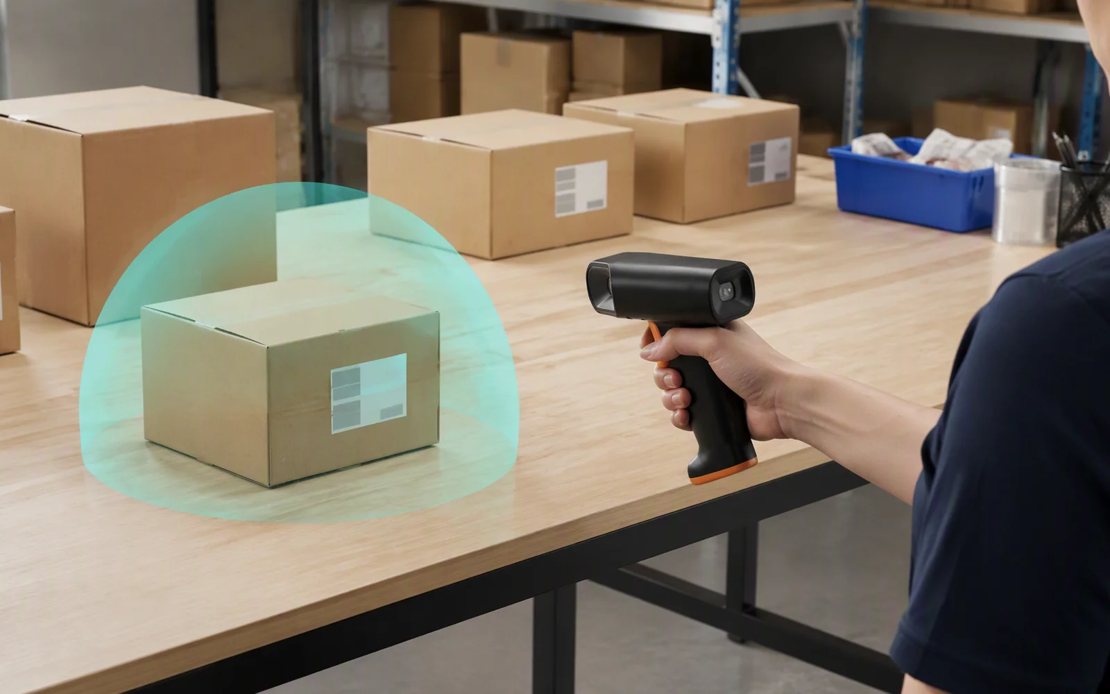 RLRH-35 controlled RFID verification at a workstation