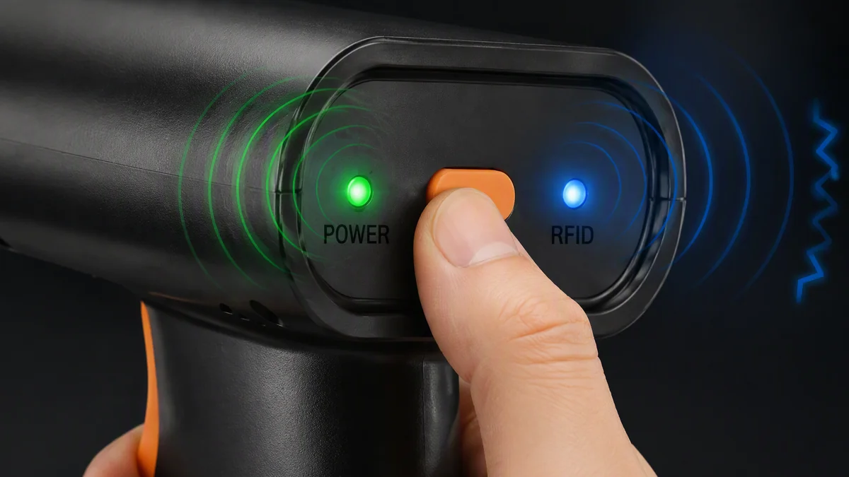 RLRH-35 LED buzzer and vibration operator feedback