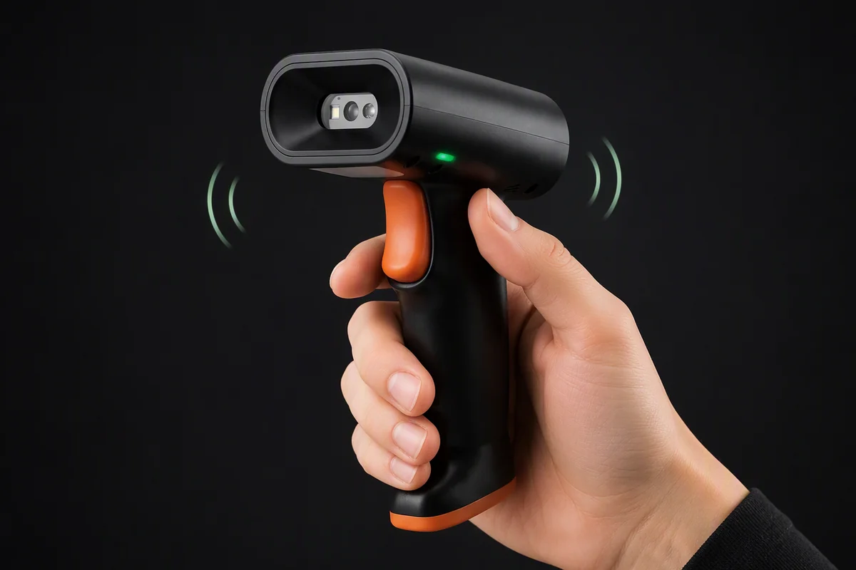 RLRH-35 lightweight scanner with battery and operator feedback