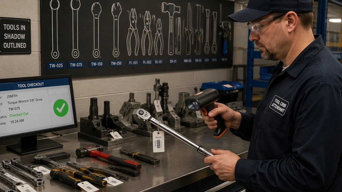 RLRH-35 tool and component issue and return application