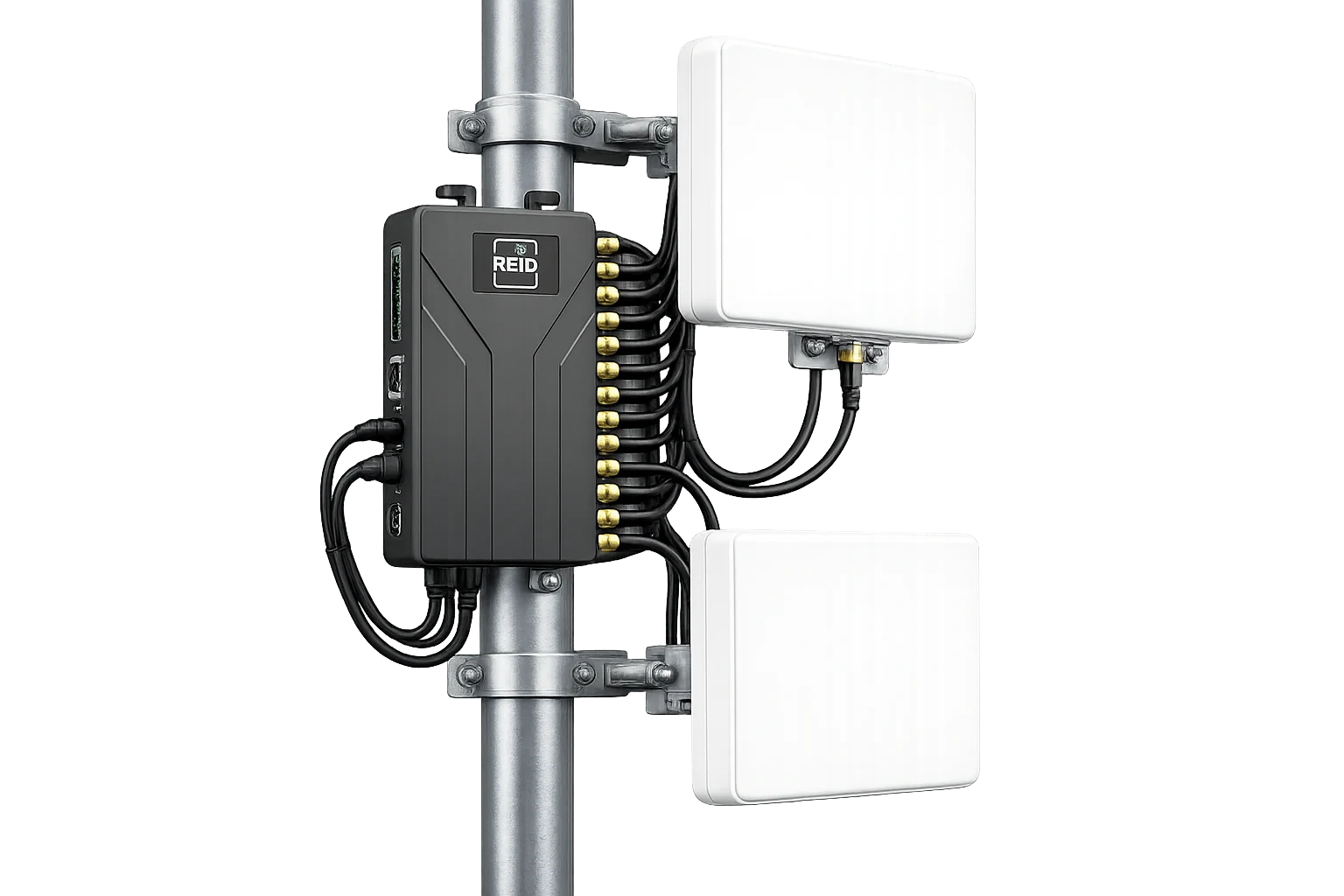 RLF-16P external antenna installation and read-point validation guide