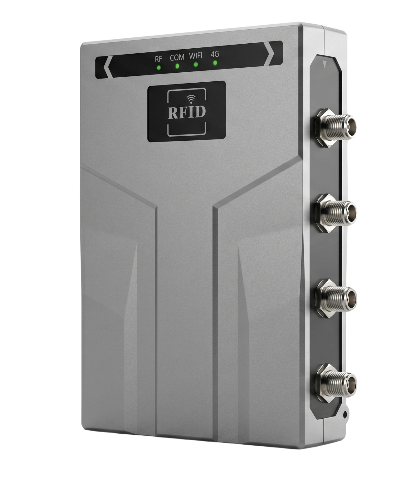 RLF-4PA 4-port Android edge UHF RFID reader front product view