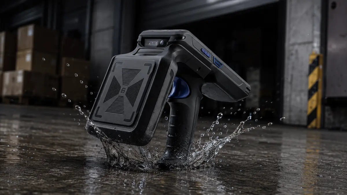 RLRH-20 IP65 rugged handheld RFID reader
