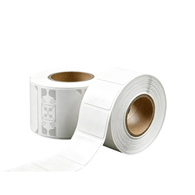 Raylink medical UHF RFID label roll with printed inlay
