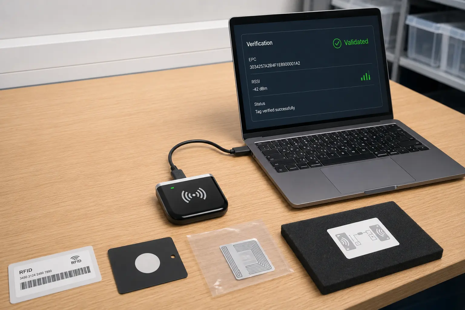 RLU-01 UHF RFID tag commissioning and protocol troubleshooting