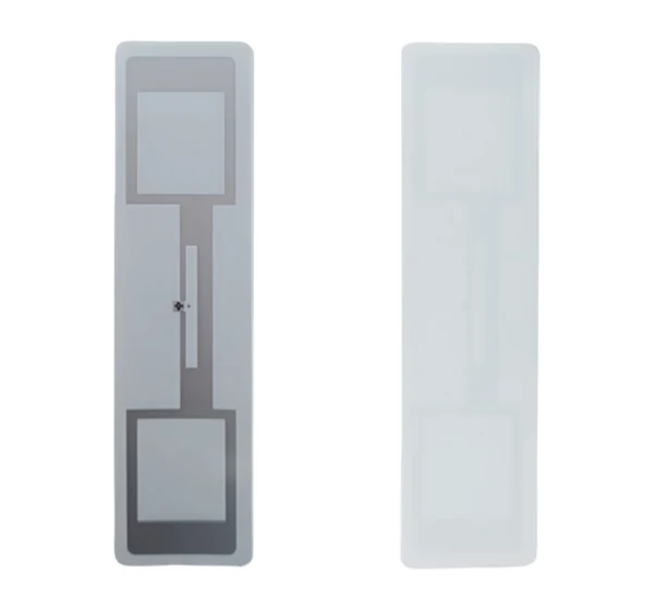 Raylink temperature-sensing UHF RFID label front and back